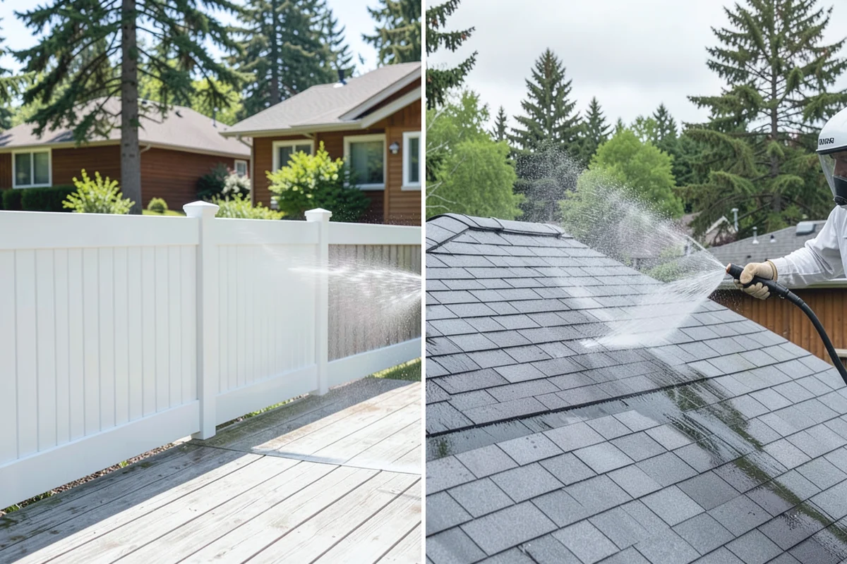 Column Cleaning in Granite Falls, Snohomish County, WA - Identify column material and check for finish damage