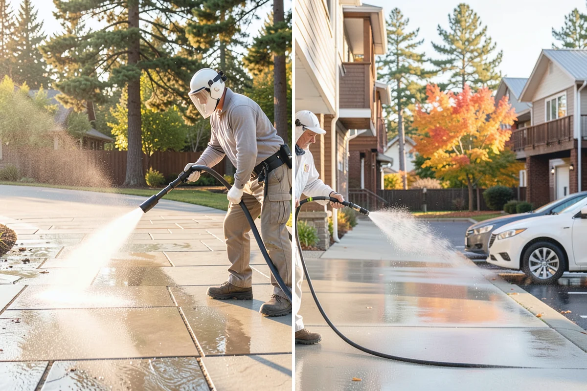 Column Cleaning in Hamilton, Skagit County, WA - Identify column material and check for finish damage
