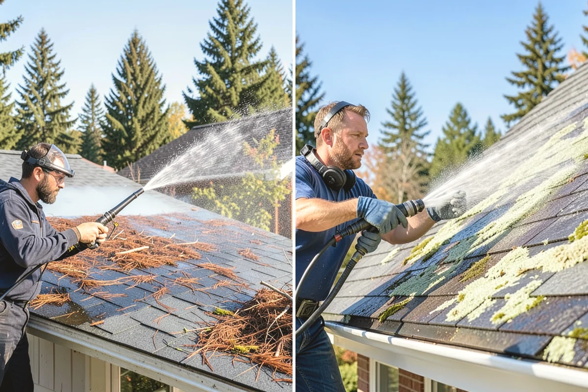 Column Cleaning in Tukwila, King County, WA - Identify column material and check for finish damage