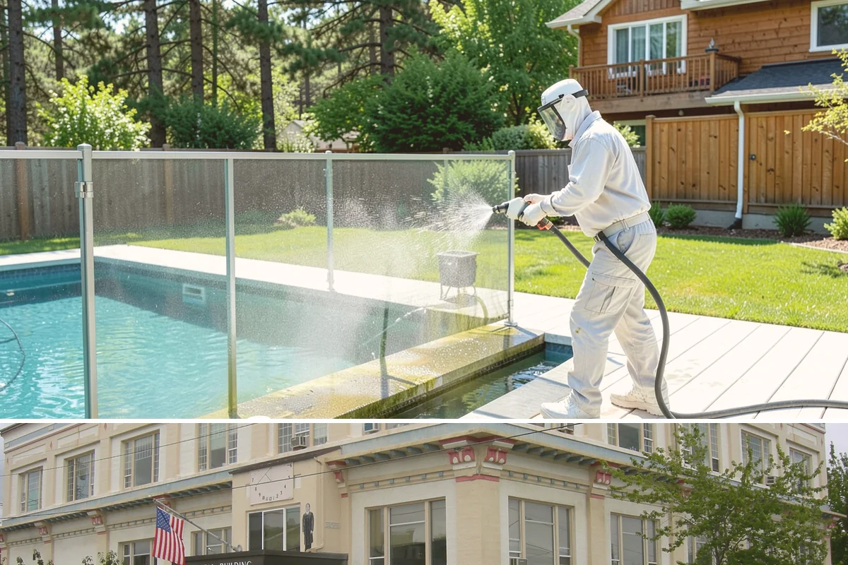 Composite Deck Cleaning in Anacortes, Skagit County, WA - Composite decks can be cleaned spring through fall, ideally before summer entertaining.