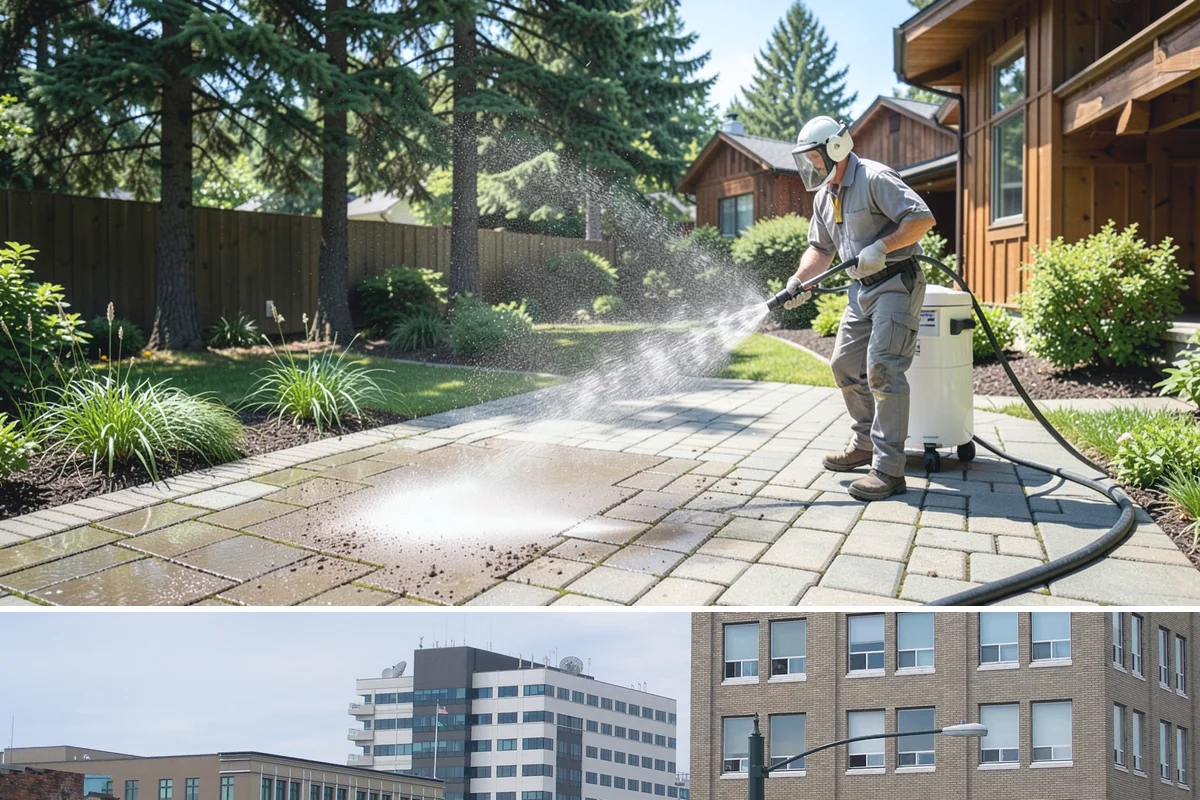 Composite Deck Cleaning in Everett, Snohomish County, WA - Composite decks can be cleaned spring through fall, ideally before summer entertaining.