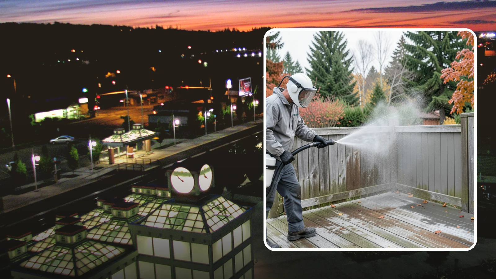 Composite Fence Cleaning in Auburn, King County, WA - Manufacturer-safe cleaning that clears mildew from composite fencing without voiding the finish or warranty.