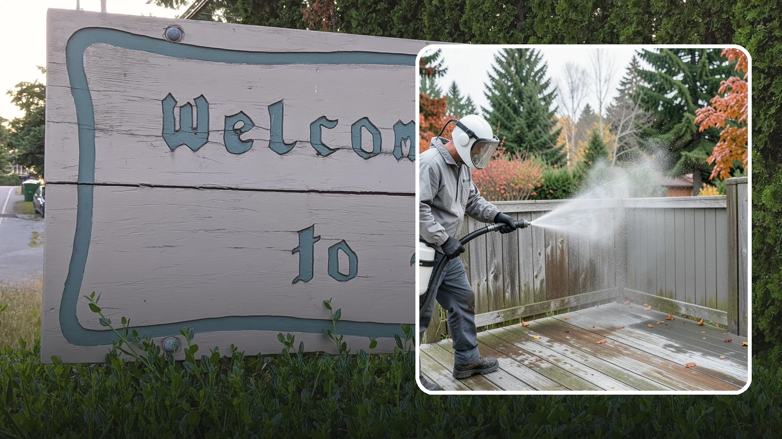 Composite Fence Cleaning in Brier, Snohomish County, WA - Manufacturer-safe cleaning that clears mildew from composite fencing without voiding the finish or warranty.