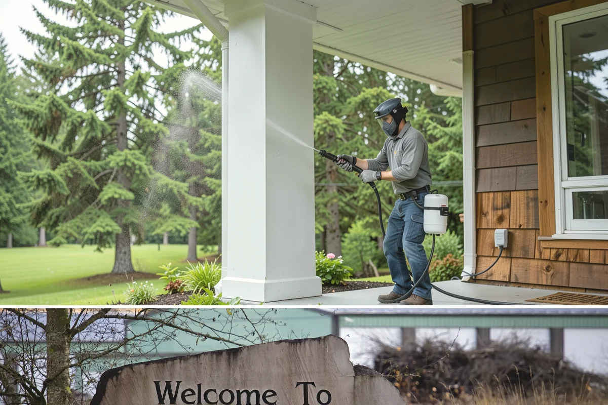 Composite Fence Cleaning in Buckley, Pierce County, WA - Clean composite in late spring or summer so shaded panels dry before the mildew has a chance to reestablish.