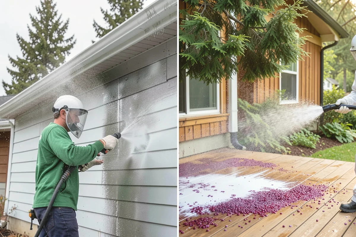 Composite Fence Cleaning in Carnation, King County, WA - Confirm the composite brand's cleaning guidelines