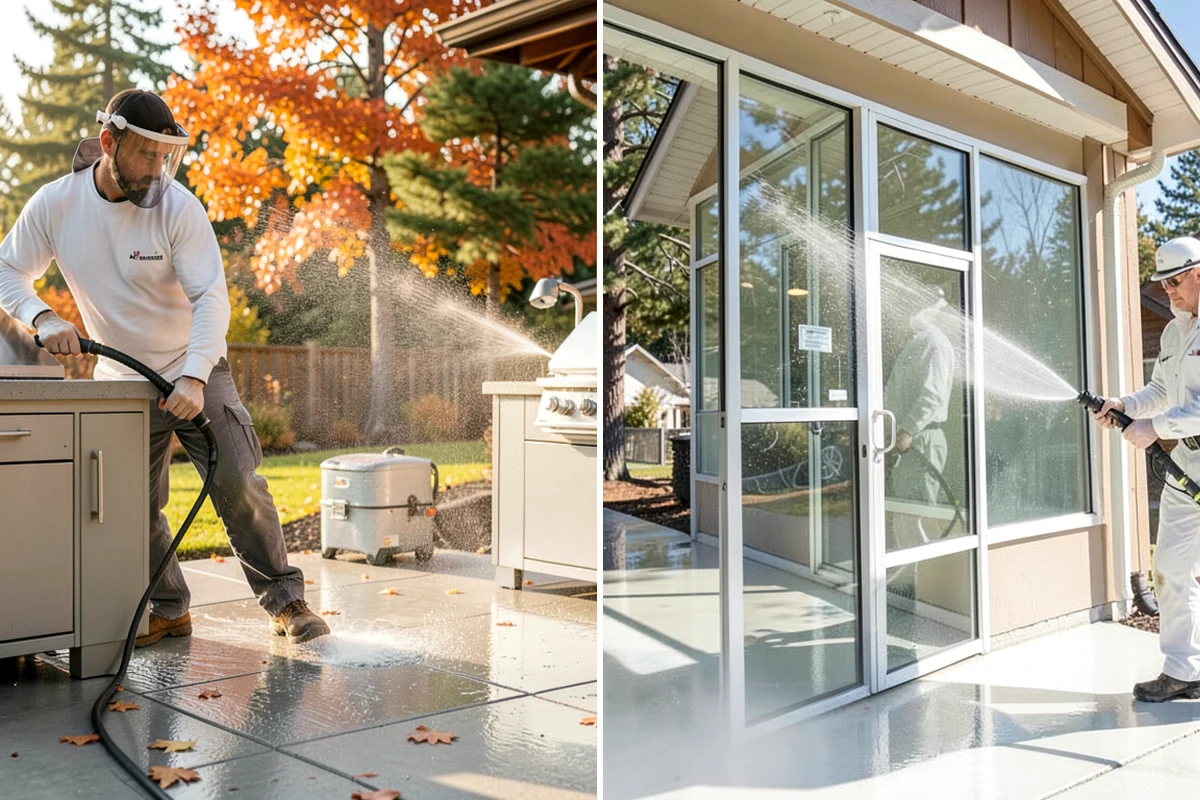 Composite Fence Cleaning in Clyde Hill, King County, WA - Confirm the composite brand's cleaning guidelines