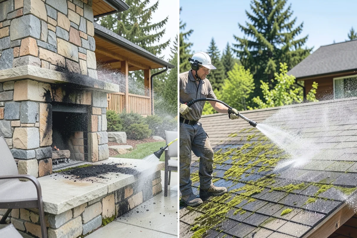 Composite Fence Cleaning in Des Moines, King County, WA - Confirm the composite brand's cleaning guidelines