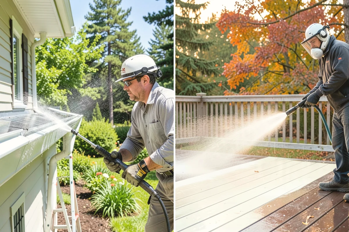 Composite Fence Cleaning in Duvall, King County, WA - Confirm the composite brand's cleaning guidelines