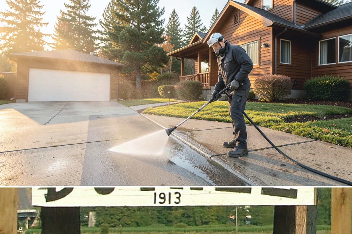 Composite Fence Cleaning in Duvall, King County, WA - Clean composite in late spring or summer so shaded panels dry before the mildew has a chance to reestablish.