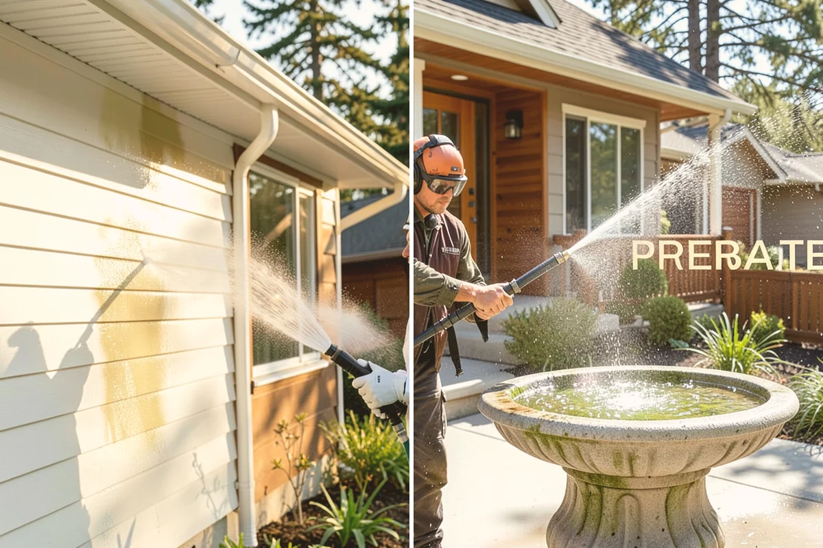 Composite Fence Cleaning in Eatonville, Pierce County, WA - Confirm the composite brand's cleaning guidelines