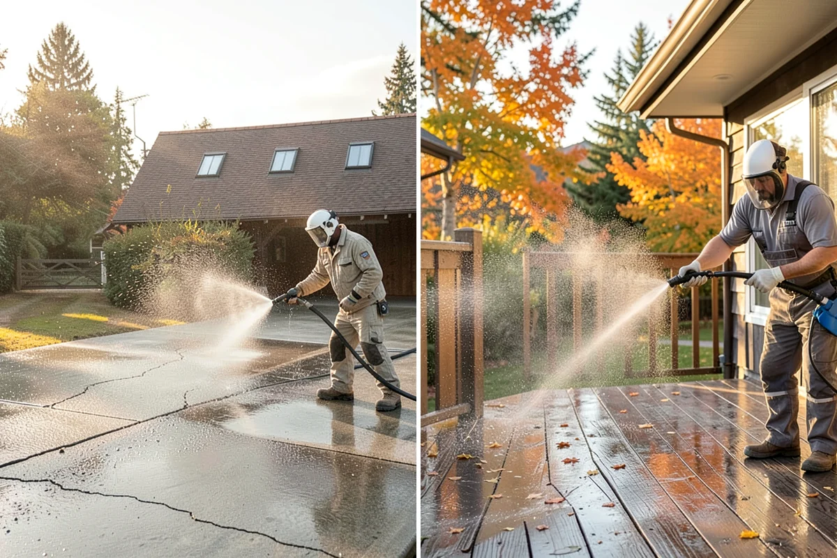 Composite Fence Cleaning in Everett, Snohomish County, WA - Confirm the composite brand's cleaning guidelines