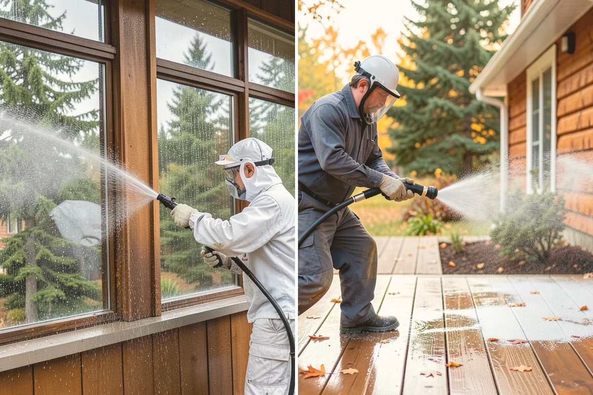 Composite Fence Cleaning in Fife, Pierce County, WA - Confirm the composite brand's cleaning guidelines