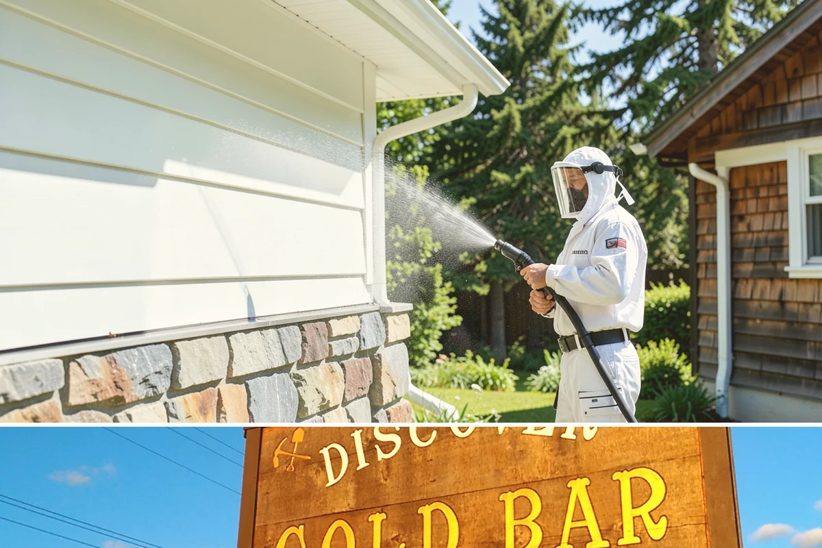 Composite Fence Cleaning in Gold Bar, Snohomish County, WA - Clean composite in late spring or summer so shaded panels dry before the mildew has a chance to reestablish.