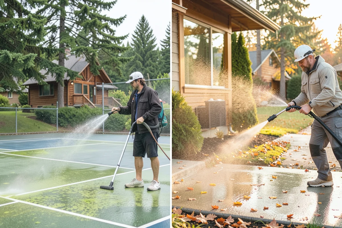 Composite Fence Cleaning in Granite Falls, Snohomish County, WA - Confirm the composite brand's cleaning guidelines