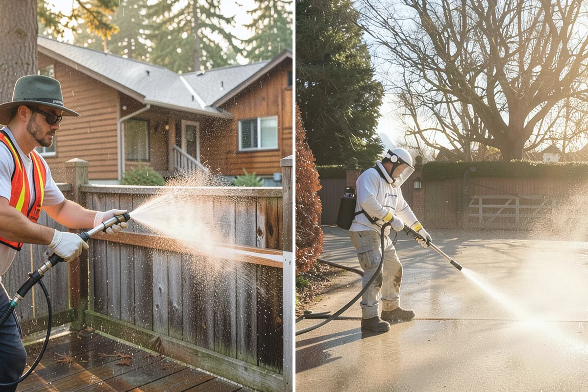 Composite Fence Cleaning in Hamilton, Skagit County, WA - Confirm the composite brand's cleaning guidelines