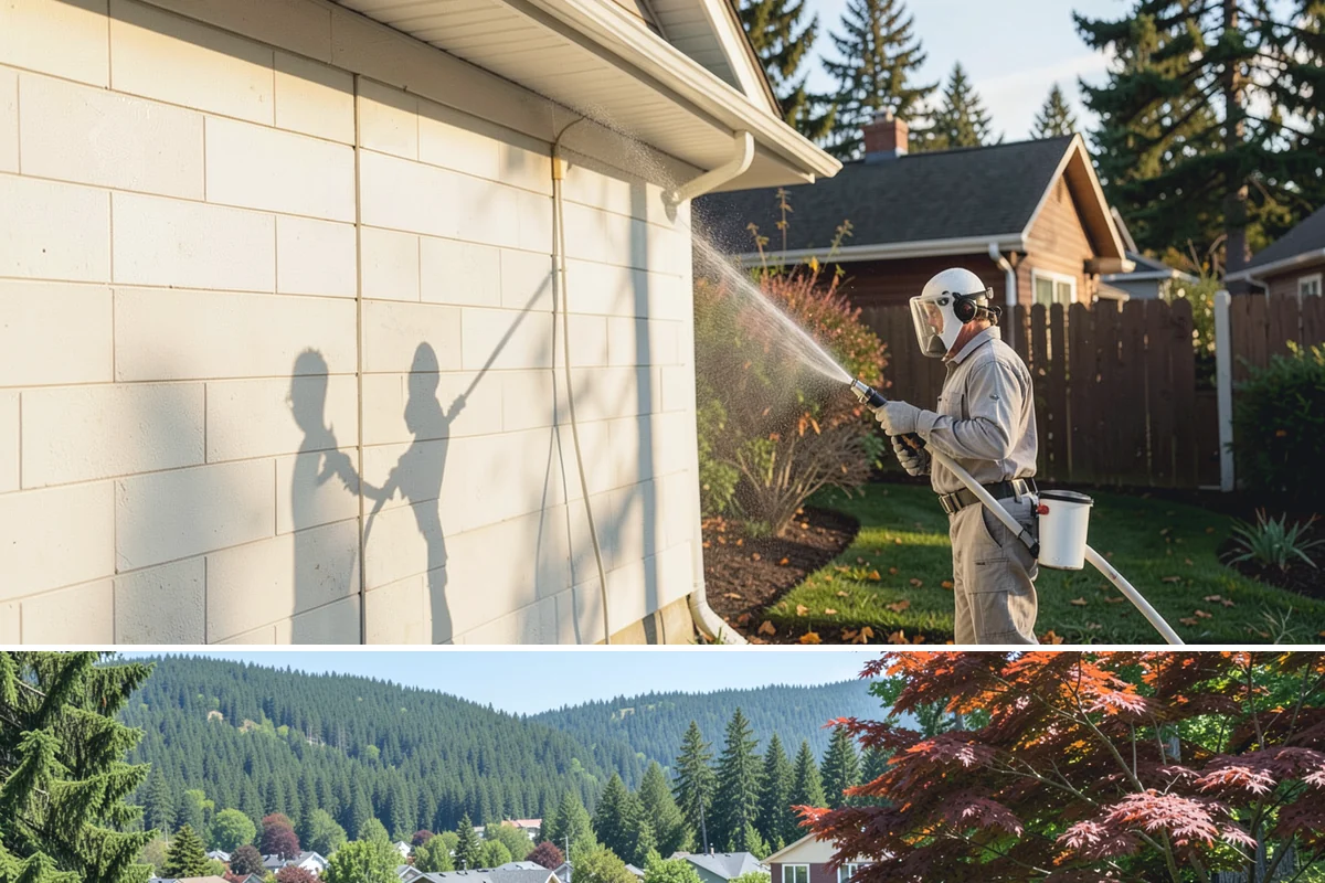 Composite Fence Cleaning in Index, Snohomish County, WA - Clean composite in late spring or summer so shaded panels dry before the mildew has a chance to reestablish.
