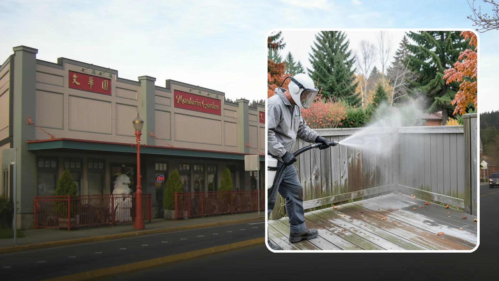 Composite Fence Cleaning in Issaquah, King County, WA - Manufacturer-safe cleaning that clears mildew from composite fencing without voiding the finish or warranty.