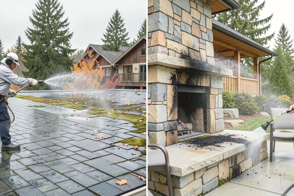 Composite Fence Cleaning in La Conner, Skagit County, WA - Confirm the composite brand's cleaning guidelines