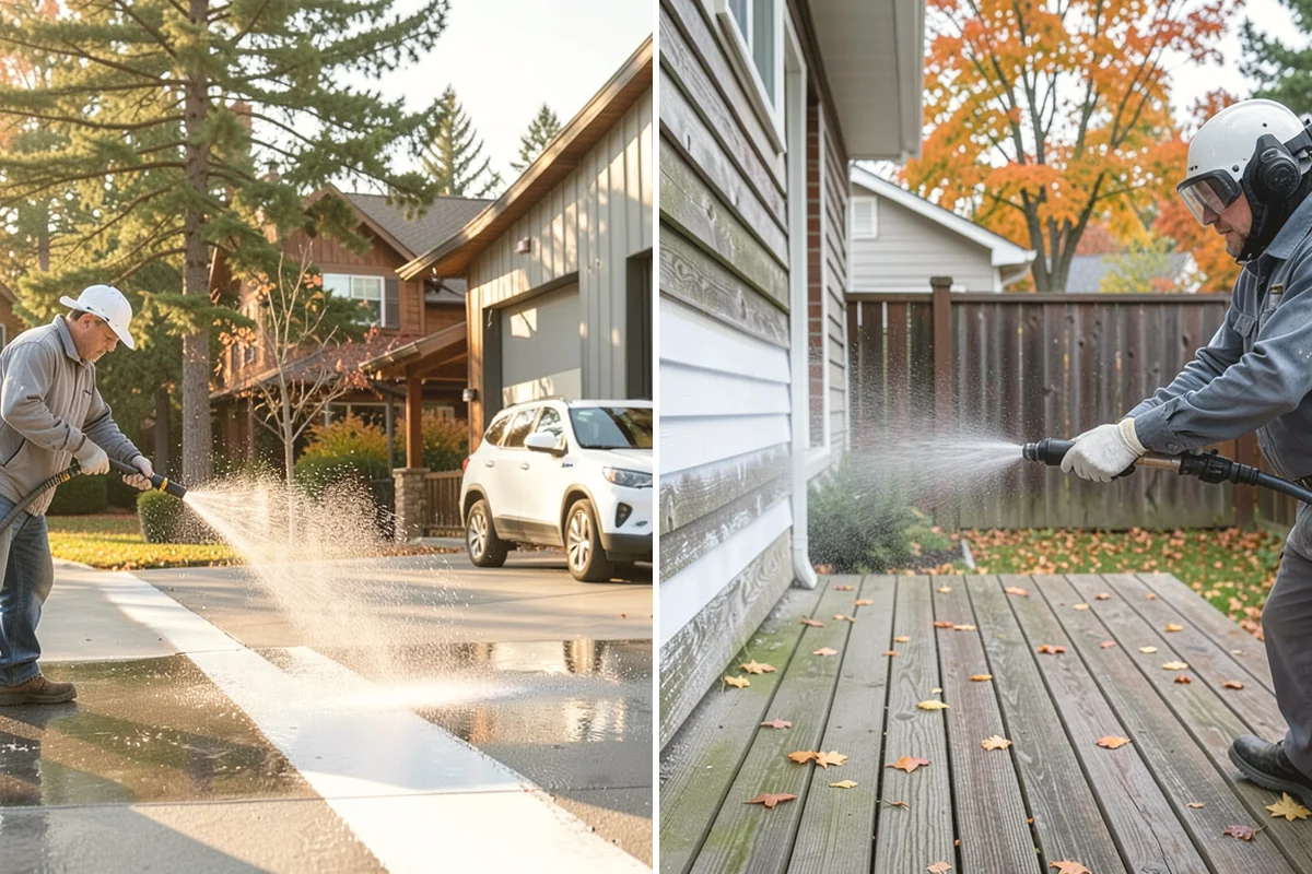Composite Fence Cleaning in Lake Stevens, Snohomish County, WA - Confirm the composite brand's cleaning guidelines