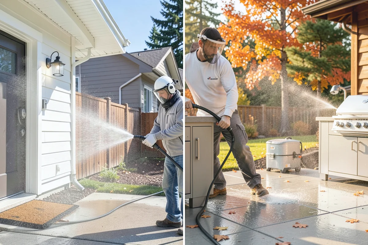 Composite Fence Cleaning in Marysville, Snohomish County, WA - Confirm the composite brand's cleaning guidelines