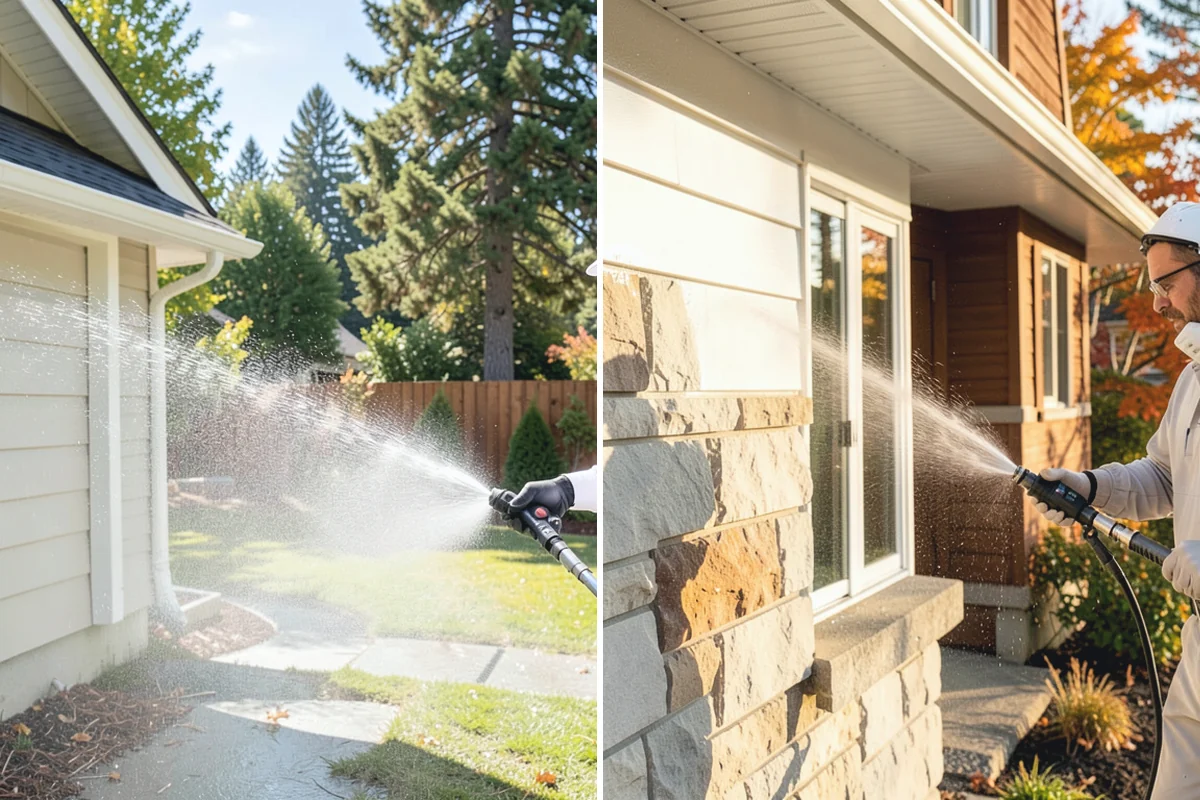 Composite Fence Cleaning in Medina, King County, WA - Confirm the composite brand's cleaning guidelines