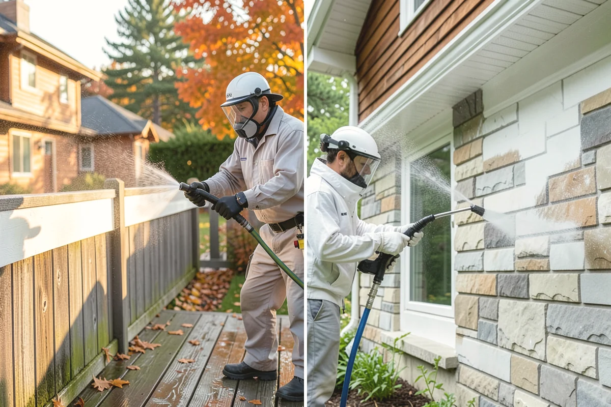 Composite Fence Cleaning in Monroe, Snohomish County, WA - Confirm the composite brand's cleaning guidelines