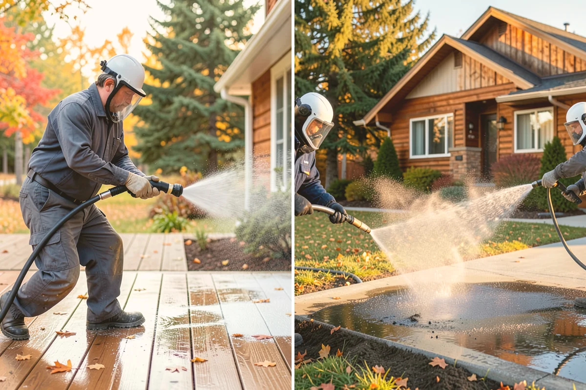 Composite Fence Cleaning in Mount Vernon, Skagit County, WA - Confirm the composite brand's cleaning guidelines