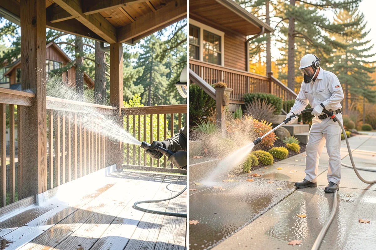 Composite Fence Cleaning in Mukilteo, Snohomish County, WA - Confirm the composite brand's cleaning guidelines
