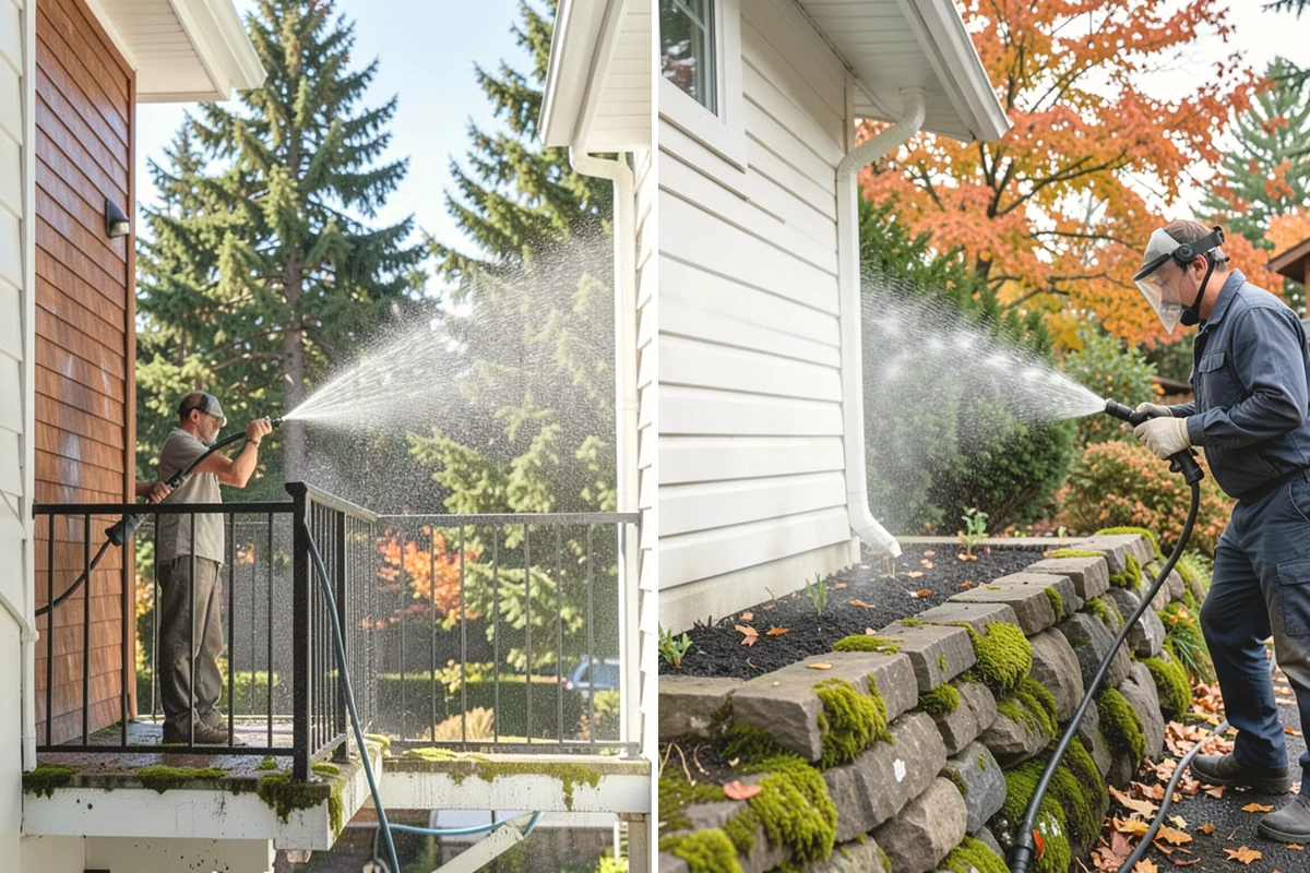 Composite Fence Cleaning in Oak Harbor, Island County, WA - Confirm the composite brand's cleaning guidelines