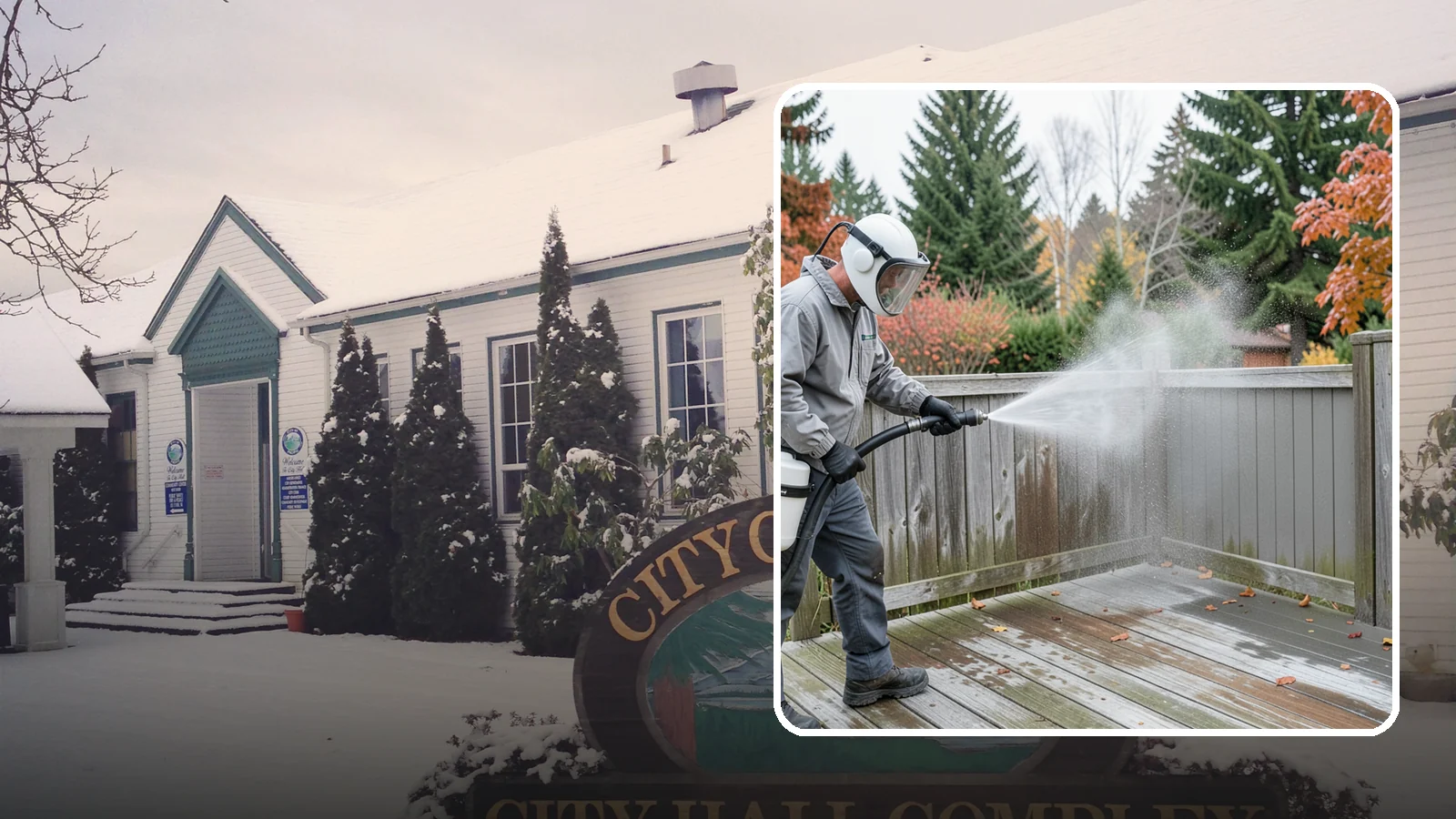Composite Fence Cleaning in Pacific, King County, WA - Manufacturer-safe cleaning that clears mildew from composite fencing without voiding the finish or warranty.
