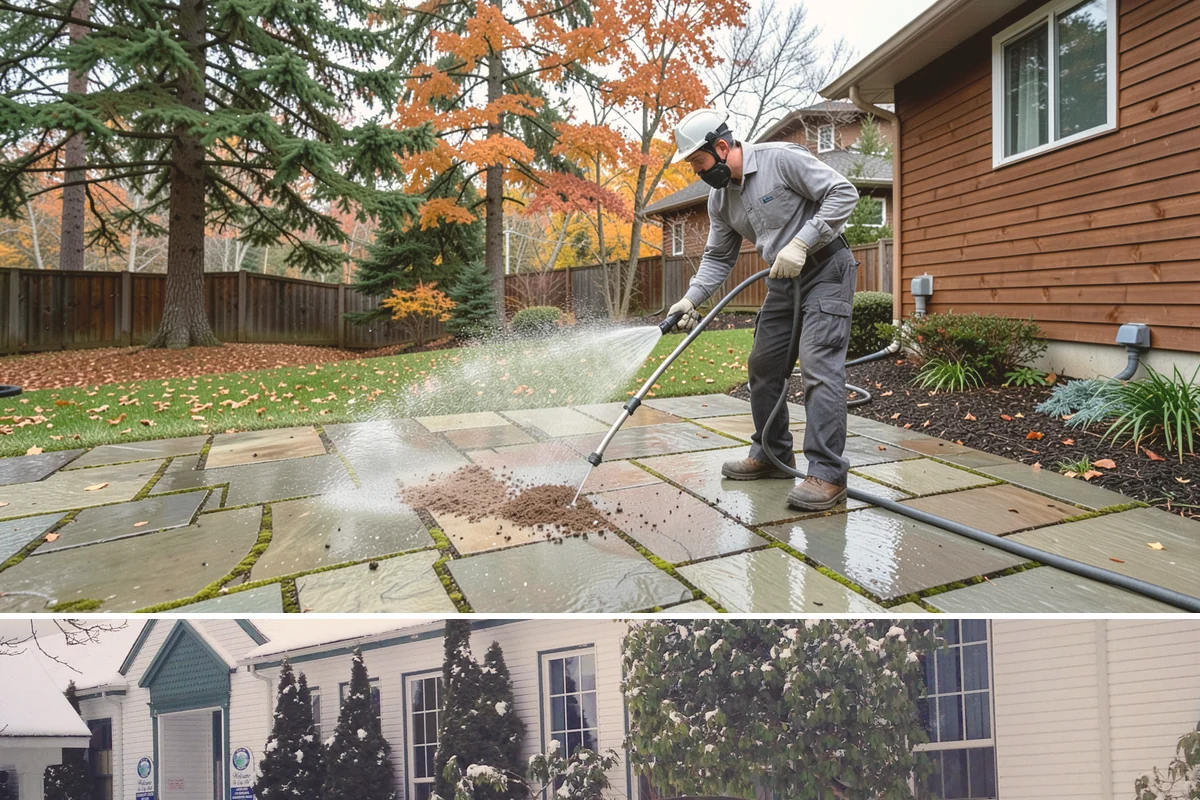 Composite Fence Cleaning in Pacific, King County, WA - Clean composite in late spring or summer so shaded panels dry before the mildew has a chance to reestablish.