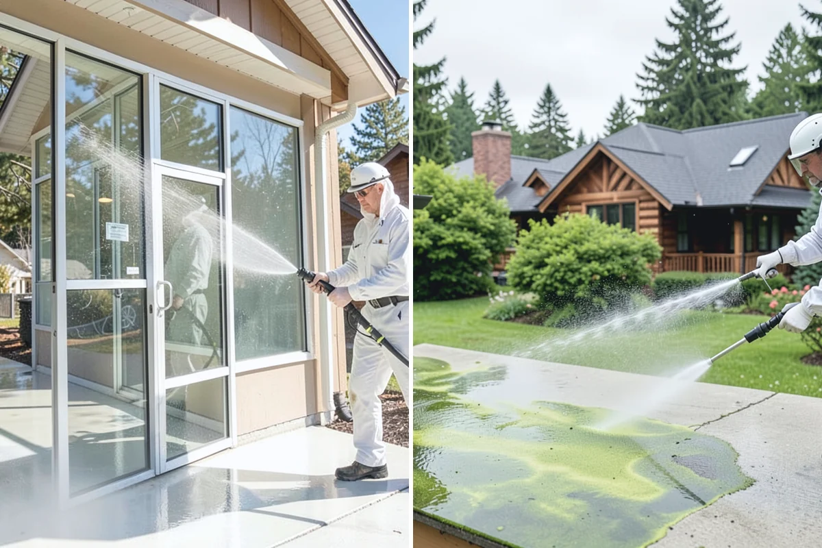 Composite Fence Cleaning in Roy, Pierce County, WA - Confirm the composite brand's cleaning guidelines