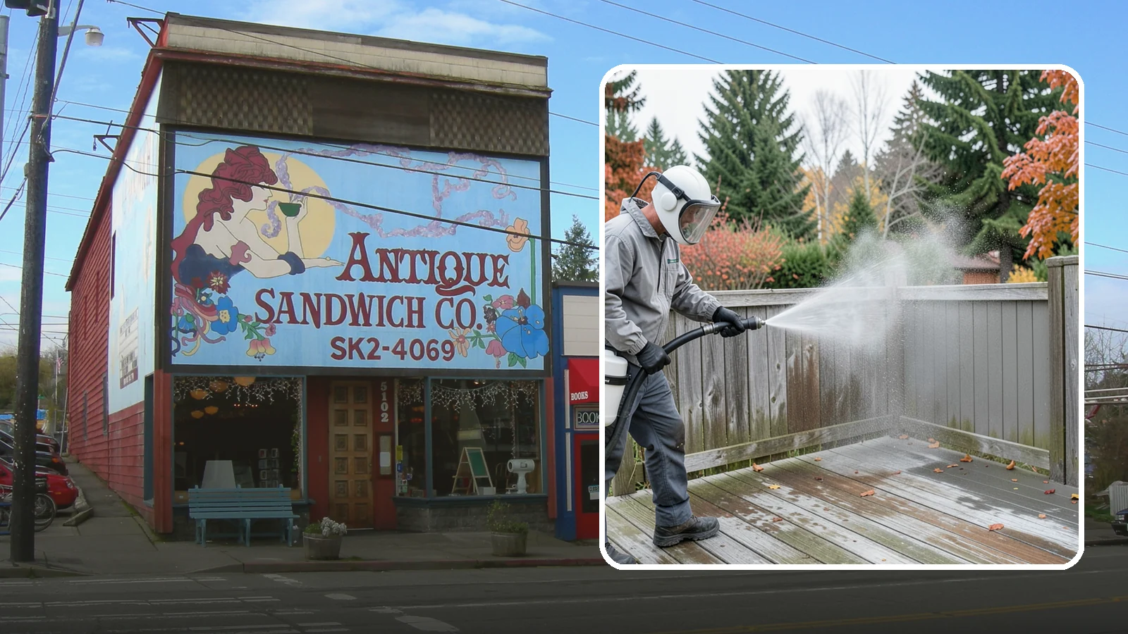 Composite Fence Cleaning in Ruston, Pierce County, WA - Manufacturer-safe cleaning that clears mildew from composite fencing without voiding the finish or warranty.