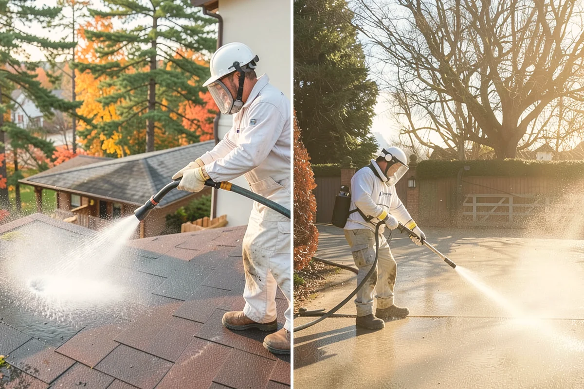 Composite Fence Cleaning in Sammamish, King County, WA - Confirm the composite brand's cleaning guidelines