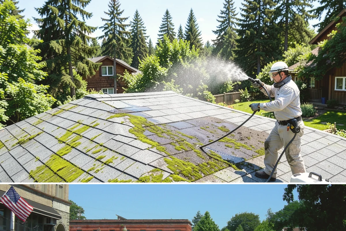 Composite Fence Cleaning in Snohomish, Snohomish County, WA - Clean composite in late spring or summer so shaded panels dry before the mildew has a chance to reestablish.