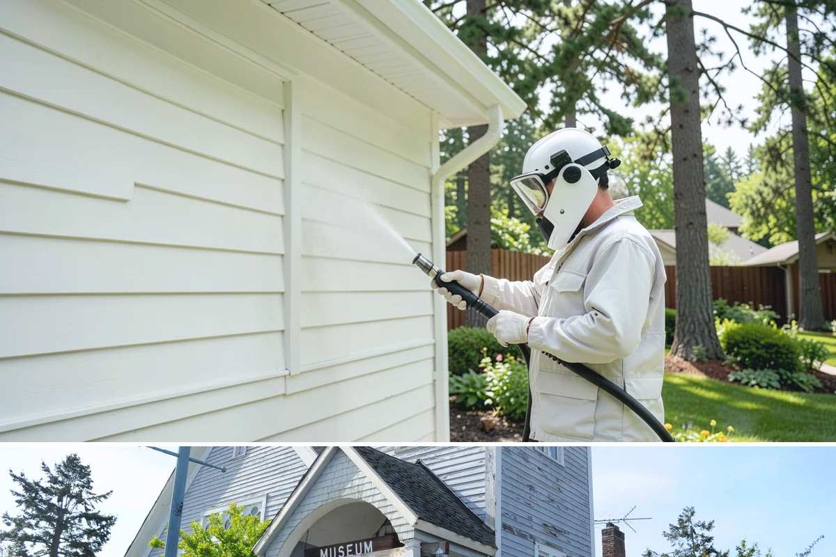 Composite Fence Cleaning in Steilacoom, Pierce County, WA - Clean composite in late spring or summer so shaded panels dry before the mildew has a chance to reestablish.