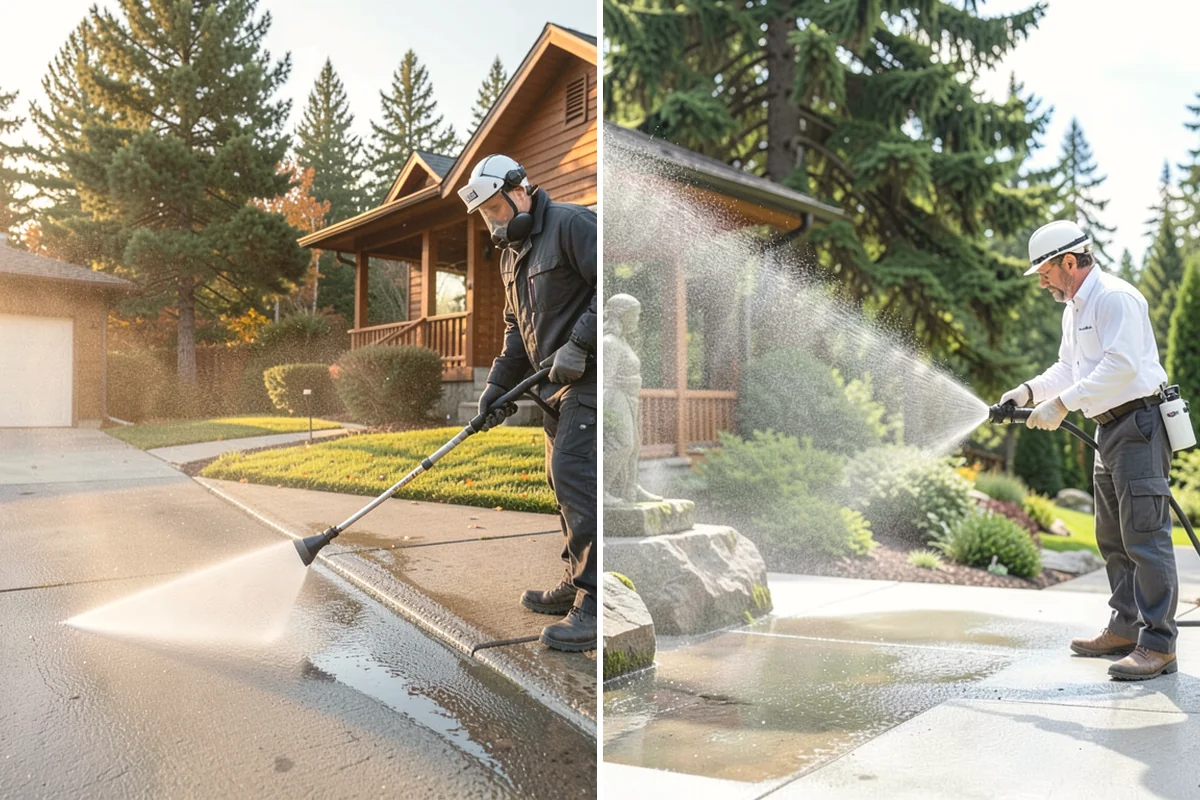 Composite Fence Cleaning in Tukwila, King County, WA - Confirm the composite brand's cleaning guidelines