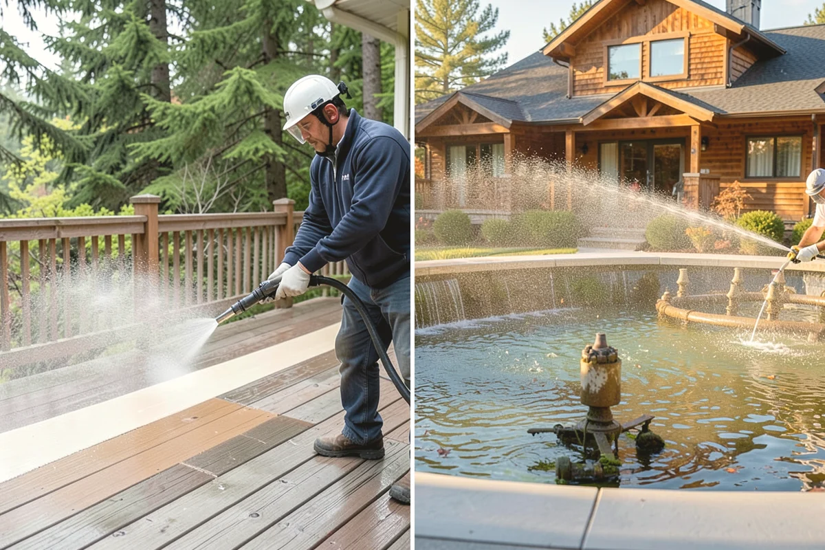 Composite Fence Cleaning in University Place, Pierce County, WA - Confirm the composite brand's cleaning guidelines