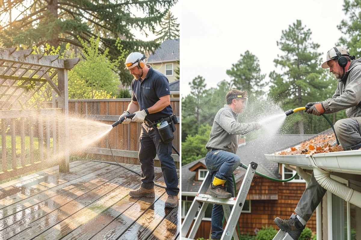 Composite Fence Cleaning in Yarrow Point, King County, WA - Confirm the composite brand's cleaning guidelines