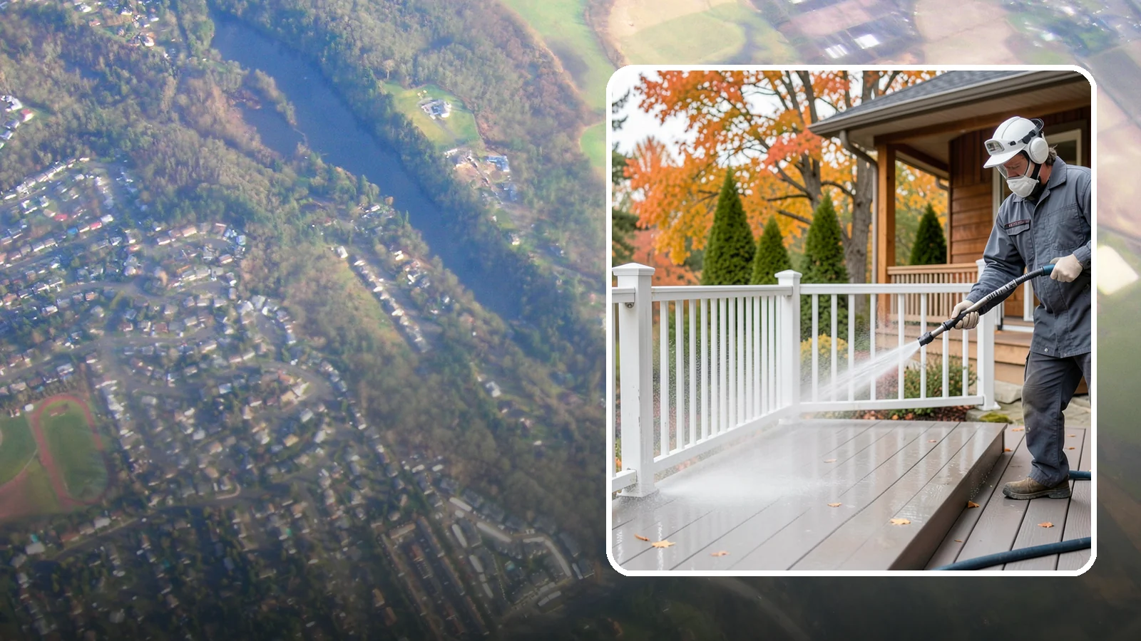 Composite Material Cleaning in Algona, King County, WA - Cleaning tuned to composite decking, railing, and cladding that clears mold and grime without voiding warranties.