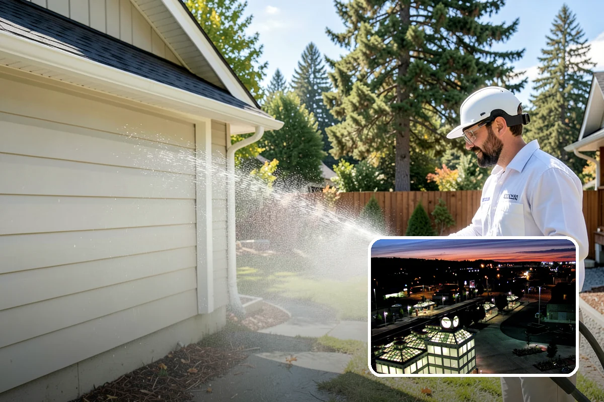 Composite Material Cleaning in Auburn, King County, WA - Clears mold and grime from composite surfaces