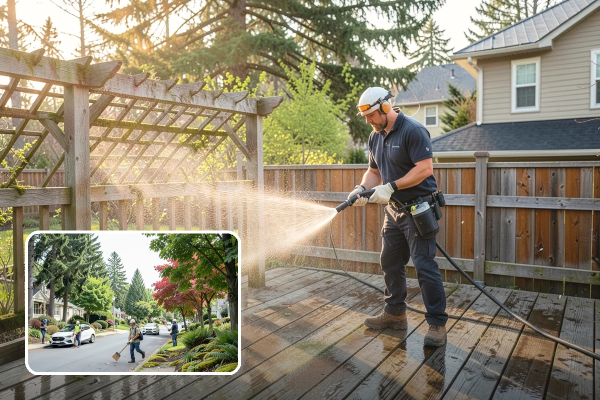 Composite Material Cleaning in Beaux Arts Village, King County, WA - Clears mold and grime from composite surfaces
