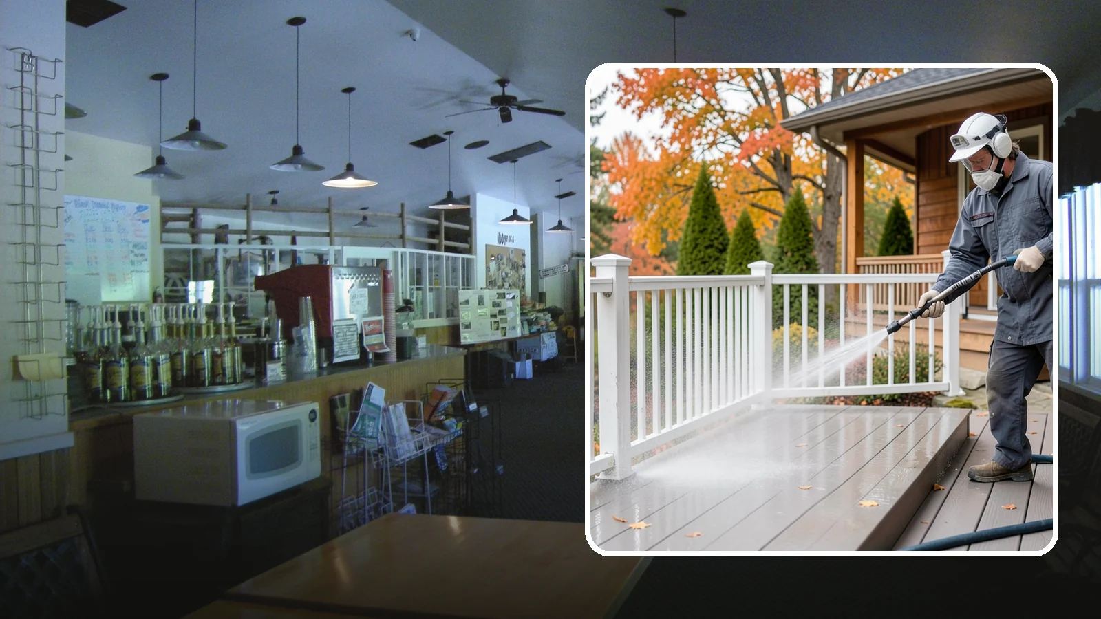 Composite Material Cleaning in Black Diamond, King County, WA - Cleaning tuned to composite decking, railing, and cladding that clears mold and grime without voiding warranties.