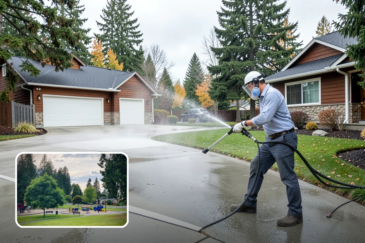 Composite Material Cleaning in Bonney Lake, Pierce County, WA - Clears mold and grime from composite surfaces