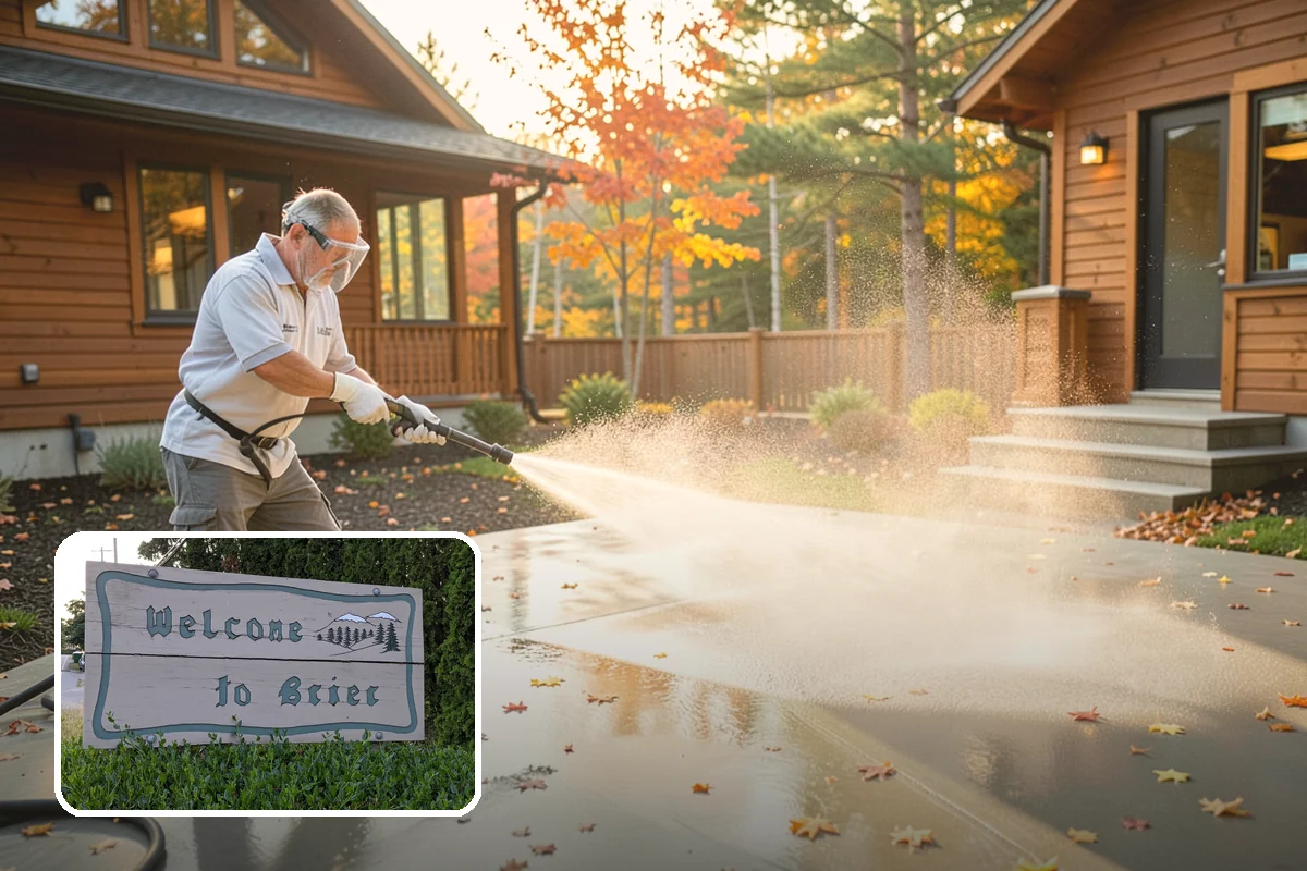 Composite Material Cleaning in Brier, Snohomish County, WA - Clears mold and grime from composite surfaces
