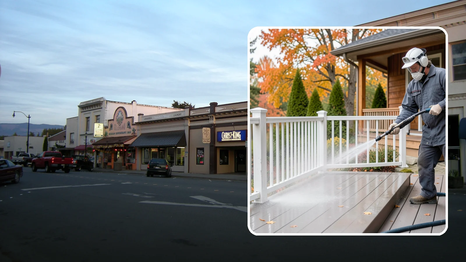 Composite Material Cleaning in Burlington, Skagit County, WA - Cleaning tuned to composite decking, railing, and cladding that clears mold and grime without voiding warranties.