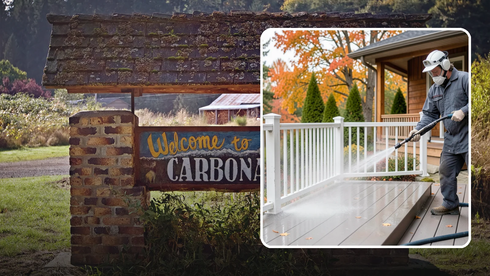 Composite Material Cleaning in Carbonado, Pierce County, WA - Cleaning tuned to composite decking, railing, and cladding that clears mold and grime without voiding warranties.