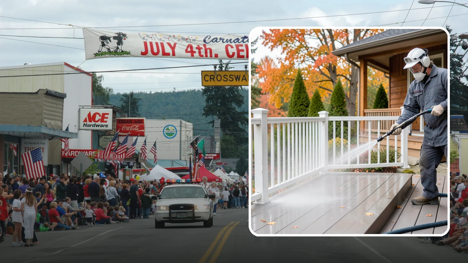Composite Material Cleaning in Carnation, King County, WA - Cleaning tuned to composite decking, railing, and cladding that clears mold and grime without voiding warranties.