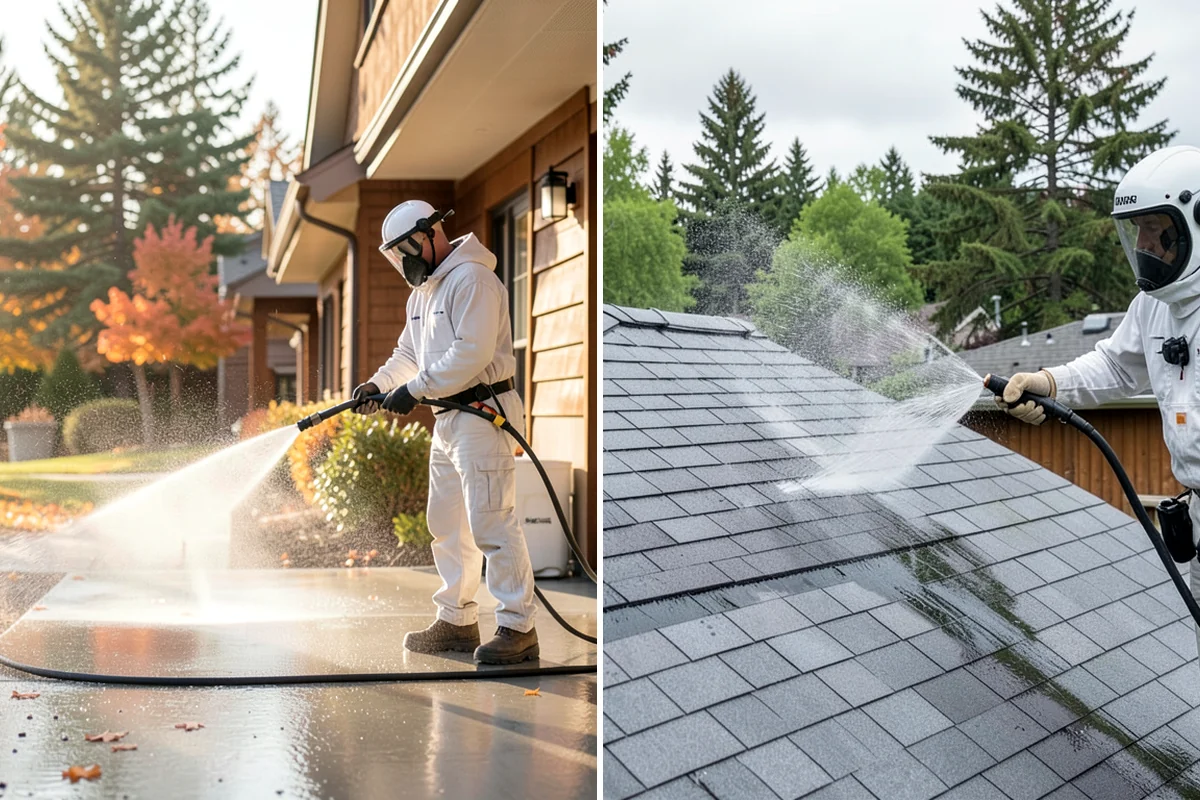 Composite Material Cleaning in Concrete, Skagit County, WA - Identify the composite product and its care limits