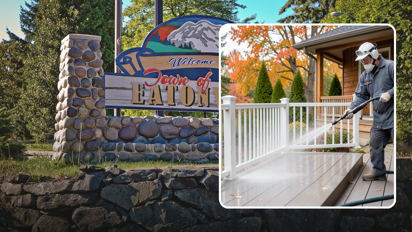 Composite Material Cleaning in Eatonville, Pierce County, WA - Cleaning tuned to composite decking, railing, and cladding that clears mold and grime without voiding warranties.